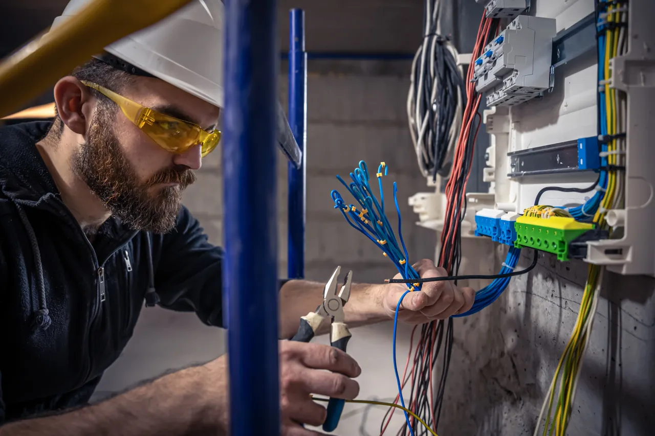 Plumbing and electrical work — 1