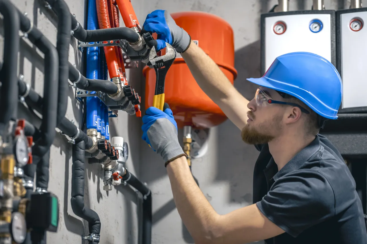 Plumbing and electrical work — 3