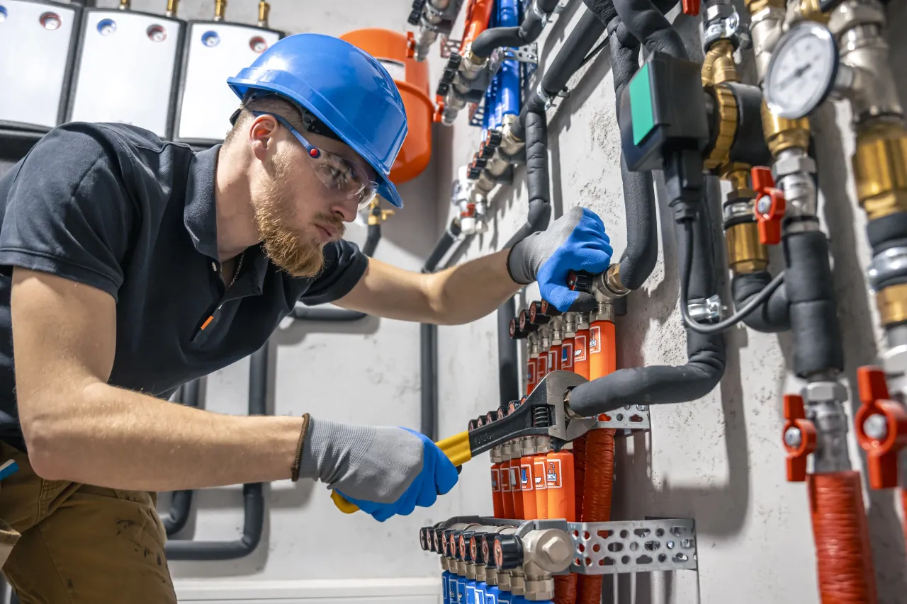 Plumbing and electrical work